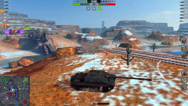 WZ-120-1 FT 5730DMG 2Kills | World of Tanks Blitz | __UN1C0RN__ смотреть онлайн