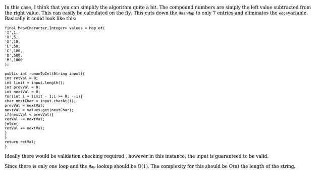Code Review: LeetCode: Roman to Integer in Java (4 Solutions!!) смотреть онлайн
