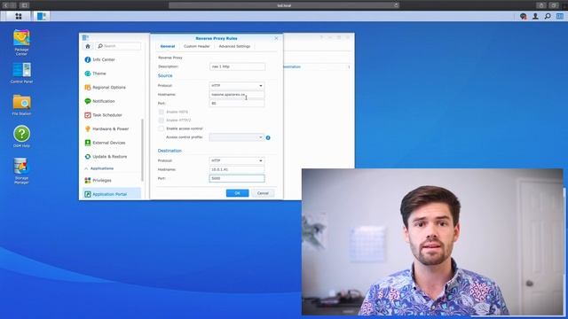 Setup Reverse Proxy on Synology NAS to host multiple Apps at home | 4K TUTORIAL смотреть онлайн