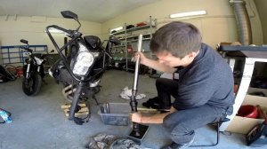 Замена сальников на Kawasaki ER6n 2009