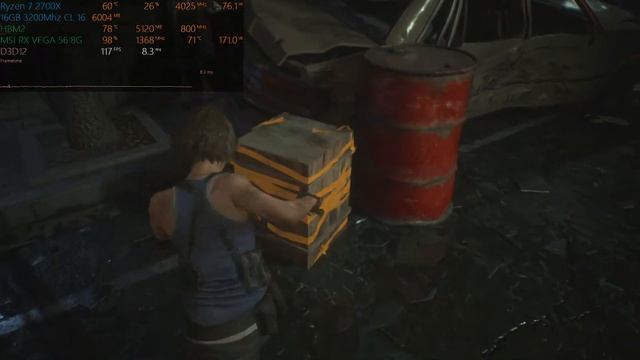Resident Evil 3 Remake on Ryzen 2700X and RX Vega 56 смотреть онлайн