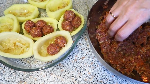 НАКОРМИЛА семью на РАЗ ?ФАРШИРОВАННЫЙ КАРТОФЕЛЬ смотреть онлайн