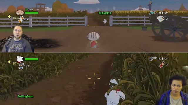 BF and GF co-op Family Guy back to the multiverse WALKTHROUGH #2 (PS3/XBOX360/PC) смотреть онлайн