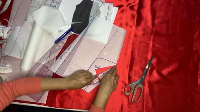 Юбка тюльпанға лекал жасау