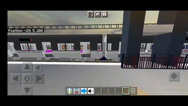 NEW MINECRAFT MOD TRAIN b7100 FOR MCPE Full Realistic! смотреть онлайн