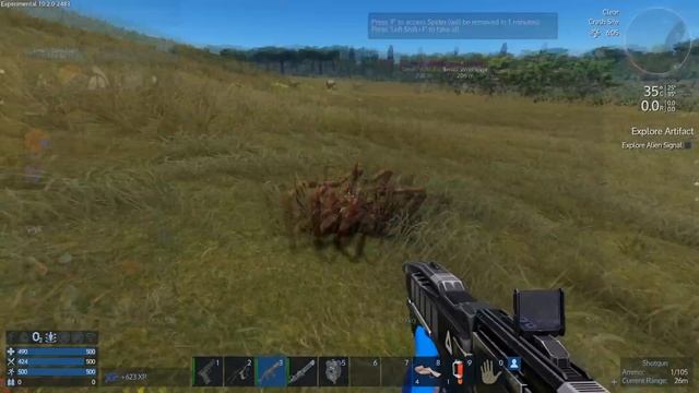Basic HV + Spider Nest :: Empyrion Galactic Survival Alpha 10 Gameplay : #03 смотреть онлайн