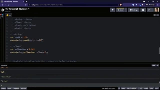 JavaScript For Beginners - Numbers смотреть онлайн