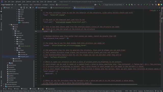 Minecraft 1.19.2 Forge Modding Tutorial | CUSTOM STRUCTURES | #36 смотреть онлайн
