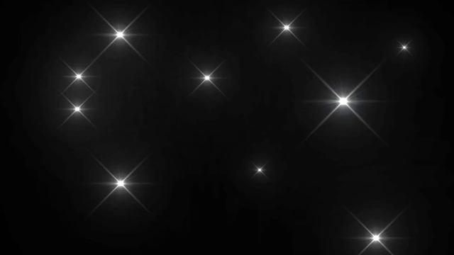 Twinkling Stars Overlay Black Screen | Star Particles Overlay Black Screen смотреть онлайн
