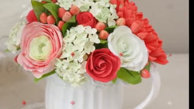 Что подарить жене? Особый подарок жене на день рождения. Букет из хризантем и роз «Яркие сны»