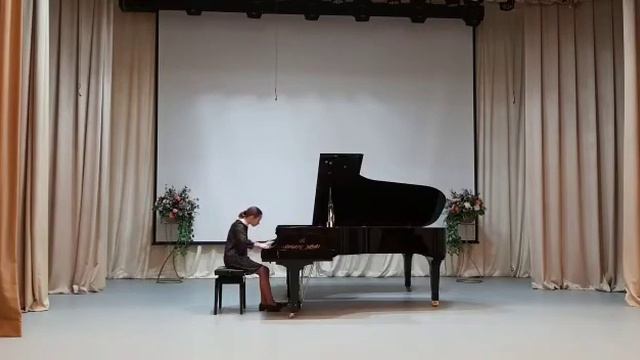 Людвиг ван Бетховен «Соната G-dur” op.79 | Исп. Лада Мингазова, 13 лет смотреть онлайн