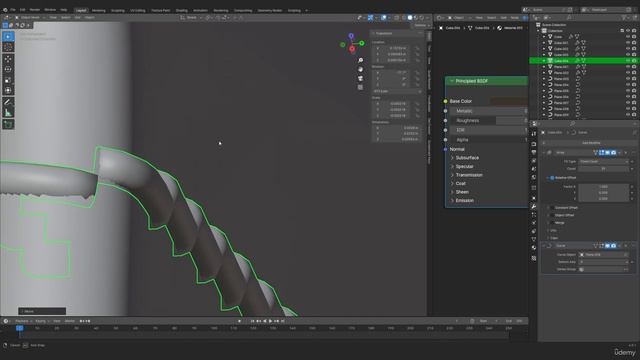 Creating a Hero Weapon for Games - Часть 43 - Suspenders Texturing смотреть онлайн
