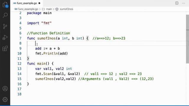 13 | Function in Go Lang | Go Tutorial | Go Lang Programming смотреть онлайн