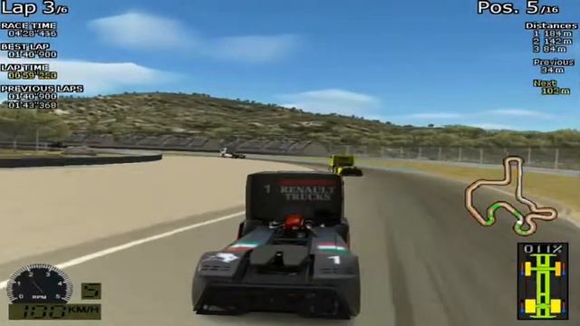 GAMEPLAY - Truck Racing By Renault Trucks (Custom Truck 10)