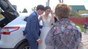 Татарская свадьба. Артур и Нафиса Самановы. Выкуп, выездная регистрация, поздравления. Туй