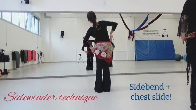 Tribal Fusion Bellydance technique *SIDEWINDER* смотреть онлайн
