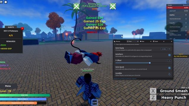 [Roblox] Project New World Script - Keyless - Autofarms смотреть онлайн