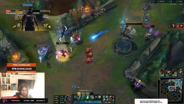 VIREI O GIL DA ESFIRRA!! SENNA É BROKEN? LEAGUE OF LEGENDS! смотреть онлайн
