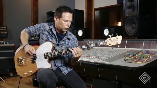 Moniker Guitars Dixie Bass with Moniker Pbass Pickup смотреть онлайн