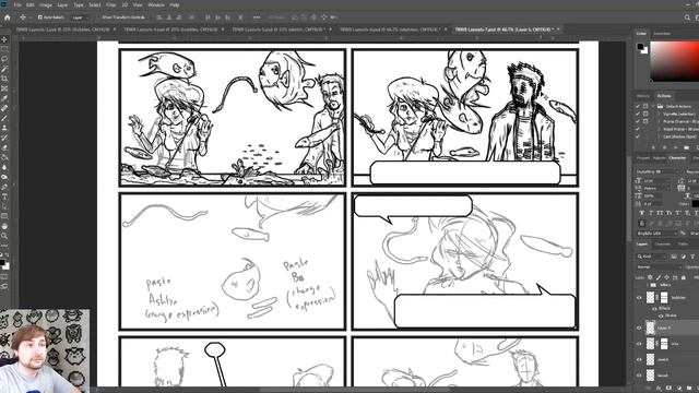 Making Comics in Photoshop LIVE | HamsterBomb смотреть онлайн