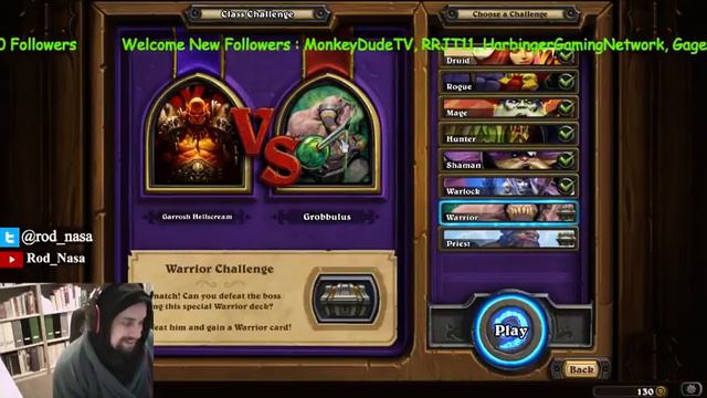 Construct Quarter Hearthstone Gameplay 2 Sept (Part 8) смотреть онлайн