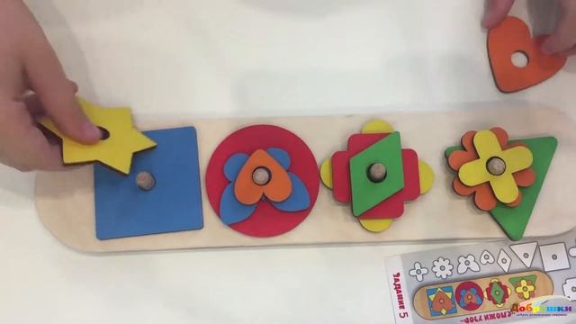 Головоломка Сложи узор / Детский обзор игры