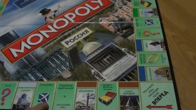 МОНОПОЛИЯ. Города России. Настольная игра. ОБЗОР смотреть онлайн
