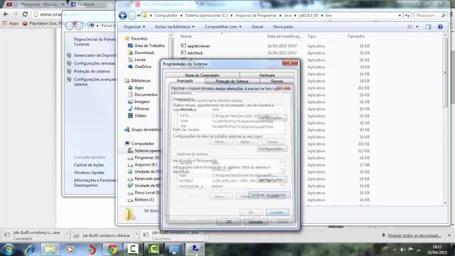 Java: Instalando e configurando as variáveis de ambiente. смотреть онлайн