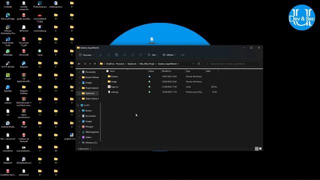 Convertir PY en EXE en intégrant un icone dans l'application смотреть онлайн