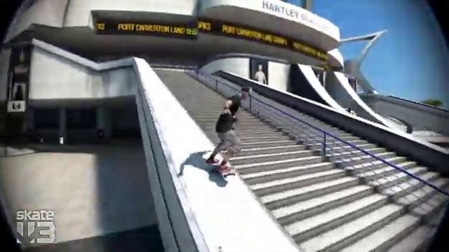 Skate 3 - Manual Down The Stairway. смотреть онлайн