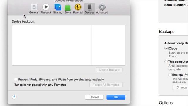 Desactiva la apertura automática de iTunes al conectar tu iPhone iPad iPod mac Yosemite español смотреть онлайн