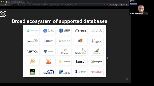 Superset: Max Beauchemin Session at the Open Source Data Stack Conference 2021 смотреть онлайн