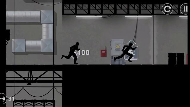 Грустная концовка игры вектор.Локация "Офисный район". смотреть онлайн