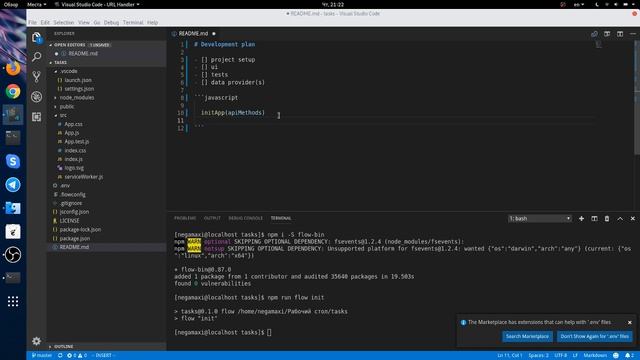 TODO-шка на React Hooks: настройка проекта смотреть онлайн