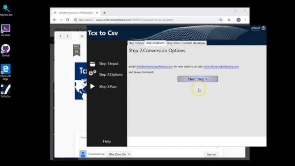 tcx to csv