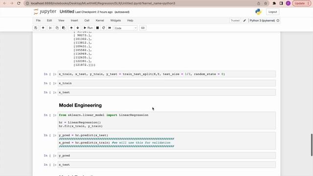 Simple Linear Regression using python смотреть онлайн