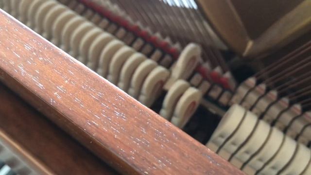 Нестандартные методы регулировки при тяжелой клавиатуре . Пианино «Burger&Jacobi смотреть онлайн