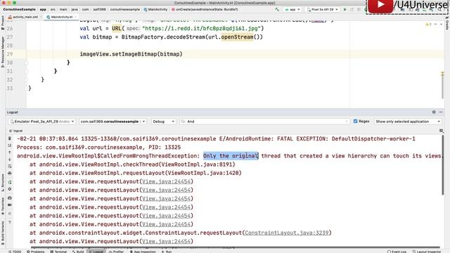 Coroutines for Beginners-2 | Coroutine Setup & Launching our first Coroutine | Urdu/Hindi смотреть онлайн
