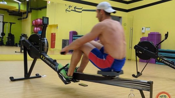 Прохождение 1500m на Concept2