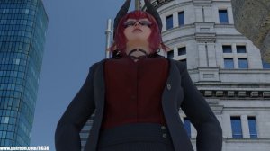Demon Girl Bowsette - Giantess growth Animation