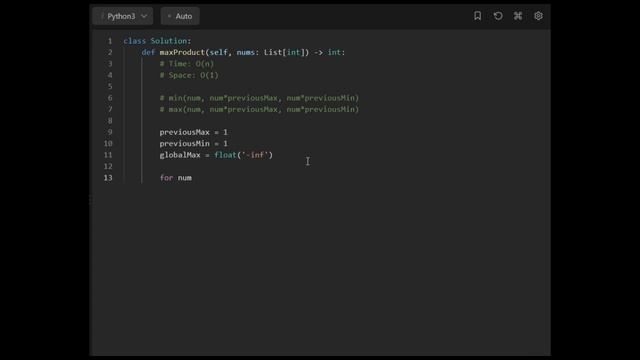 Maximum Product Subarray - Leetcode 152 - Blind 75 Explained - Arrays - Python смотреть онлайн