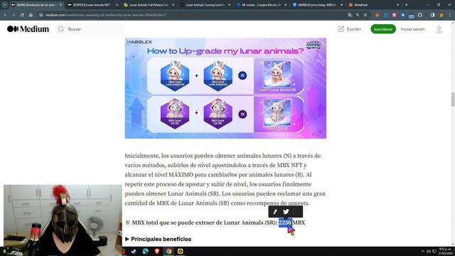 MARBLEX LANZA SUS LUNAR ANIMALS NFT #nft #btc смотреть онлайн
