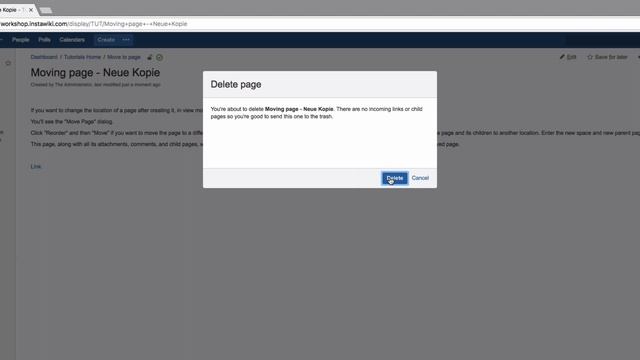 Delete a page - Learn Atlassian Confluence #70 смотреть онлайн