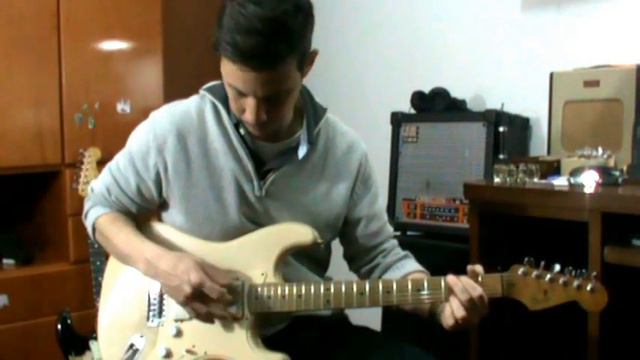 Review Fender Stratocaster HSH Relic (gibson r9) (DELL'OLIO CUSTOM GUITARS) смотреть онлайн