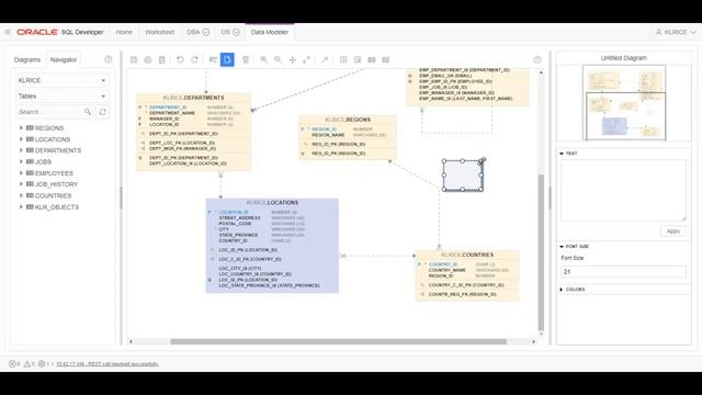 Oracle SQL Developer Web: Demonstrating the Data Modeler смотреть онлайн