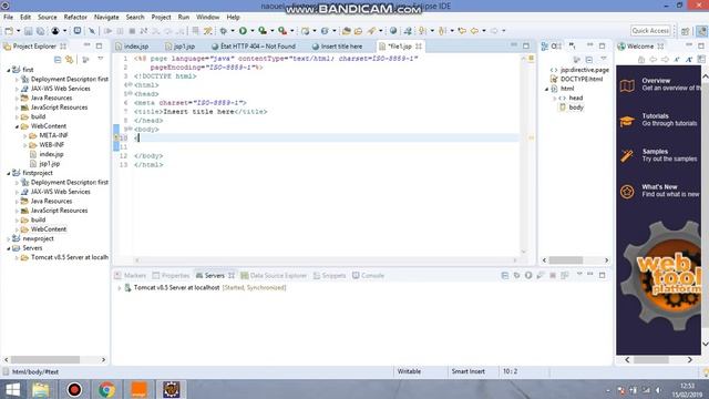 Creat dynamic web projet and #JSp file on #eclipse #fullstack #javaEE #python #pewdiepie #markiplie смотреть онлайн