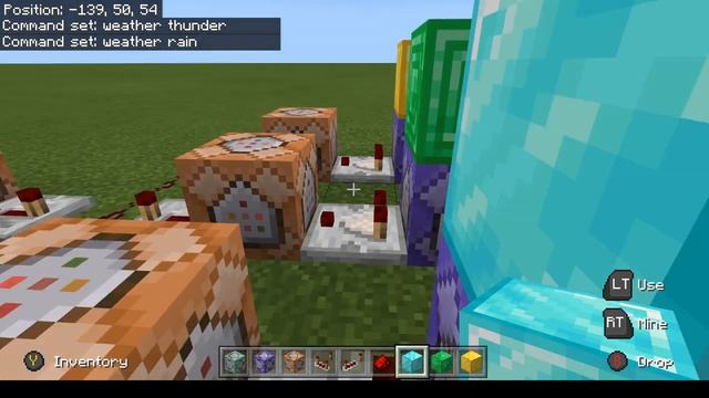 Minecraft Weather Control Command Block Tutorial смотреть онлайн