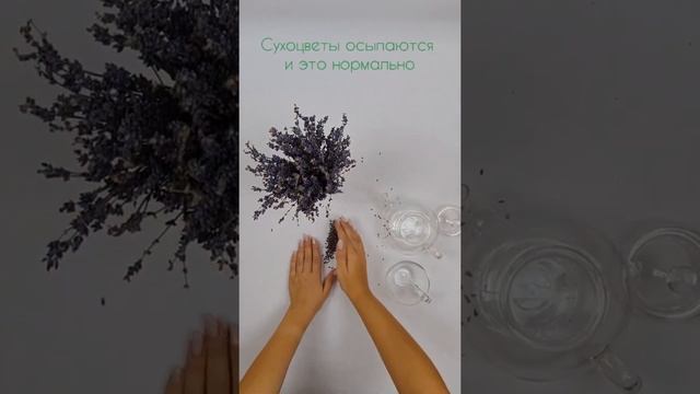 Букет Крымской лаванды/Сухоцвет/Травы Горного Крыма смотреть онлайн