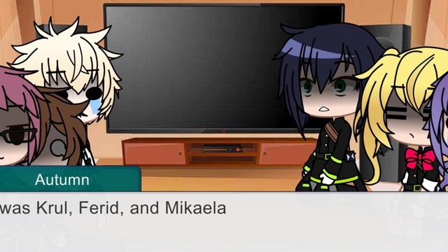 Seraph of The End Characters react to Mika (Slight Mikayuu) First video! (Check desc) смотреть онлайн