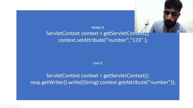 How to use Servlet Context смотреть онлайн